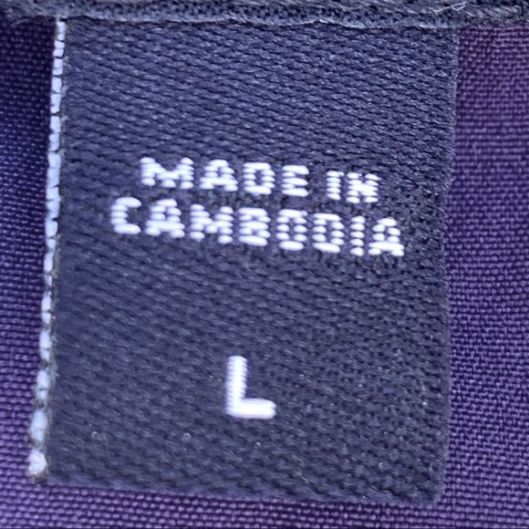 Gap Women's Purple Flowy Ruffle Midi Dress | L - Picture 8 of 9